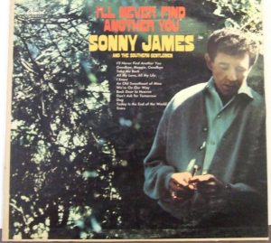 Sonny James, I’ll Never Find Another You album cover