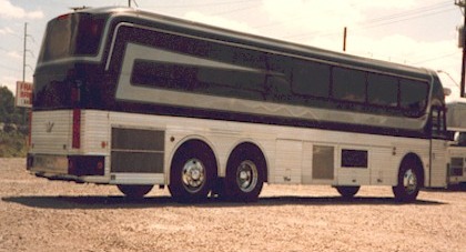 On the road again – this time more comfortable quarters for the Southern Gentleman. A little
