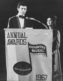 In 1967 the honors continued when James would host the first CMA Award Show – Country