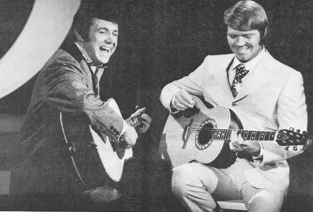 Good Country Pickin’ by the Southern Gentleman and friend, Glen Campbell, on the CBS-TV “Good Time