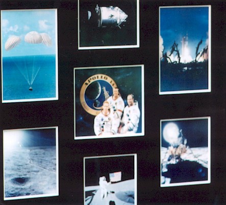 Pictures from the Apollo 14 flight.