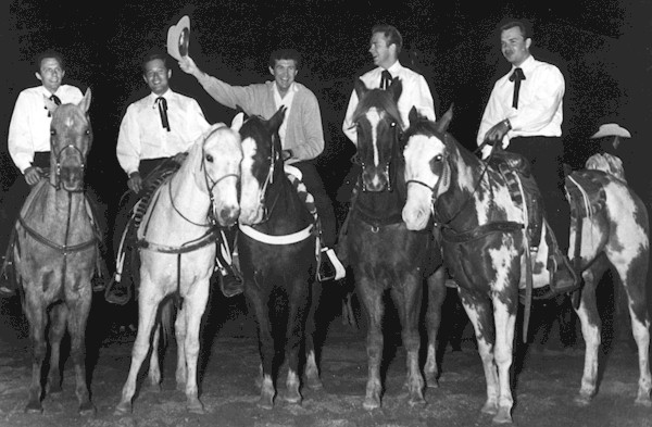 These “cowboys” are Southern Gentleman (left to right) Milo Liggett – Duane West – Sonny -