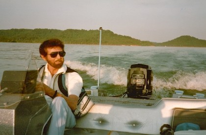 Fishing the deep clear lakes and reservoirs in the Tennessee mountains and his home state of