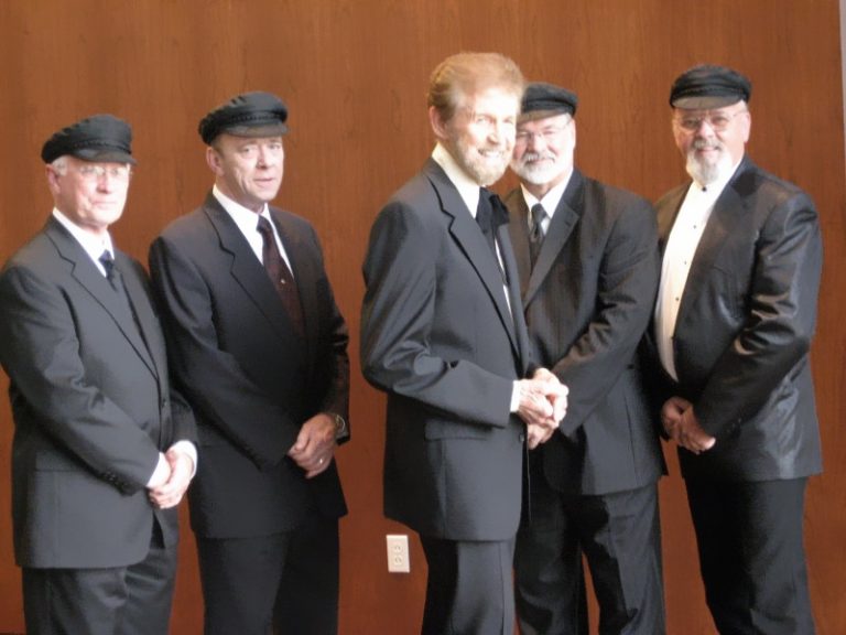 A reunion of friends. Sonny James and The Southern Gentlemen with 16 consecutive #1 hit records.