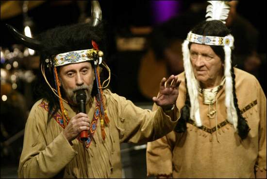 A memorable highlight of the evening was Ray Stevens and George Lindey's perhaps a bit overly